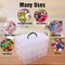 SGHUO 3-Tier Stackable Storage Container Box Bead Organizers and Storage for Craft Storage, Kids Toys, Art Crafts, Jewelry, Beauty Supplies, Sewing Storage